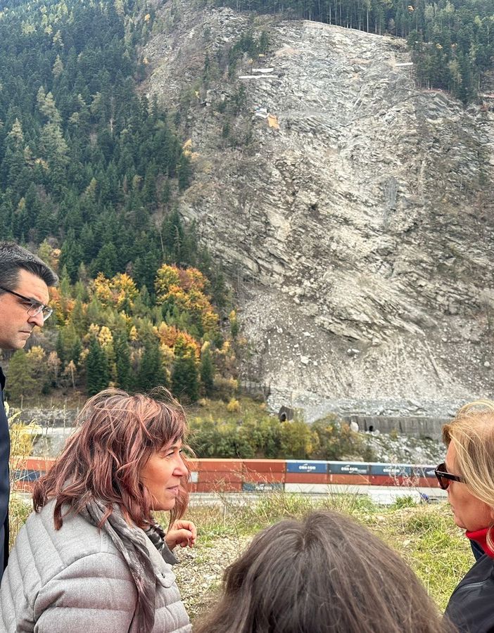 Sopralluogo dell’assessore Bussalino in Francia per la frana del Frejus