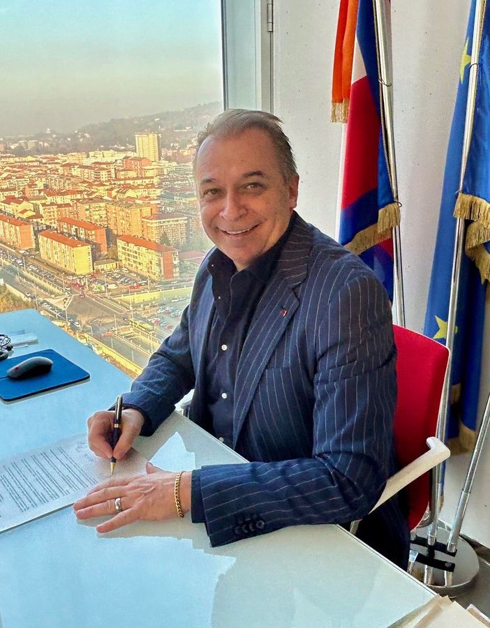 L’assessore al Commercio, Agricoltura e Cibo Paolo Bongioanni