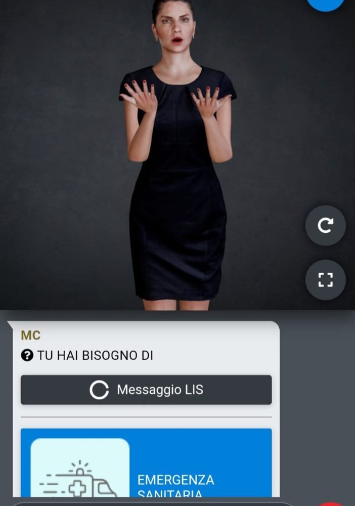 Arriva il primo avatar che risponde al 112 nella lingua dei segni