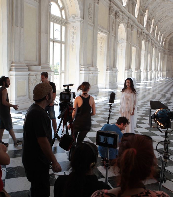 Reggia di Venaria, backstage di &quot;The broken key&quot;