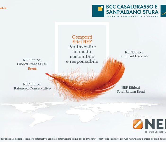 Investire responsabilmente con BCC di Casalgrasso e Sant'Albano Stura