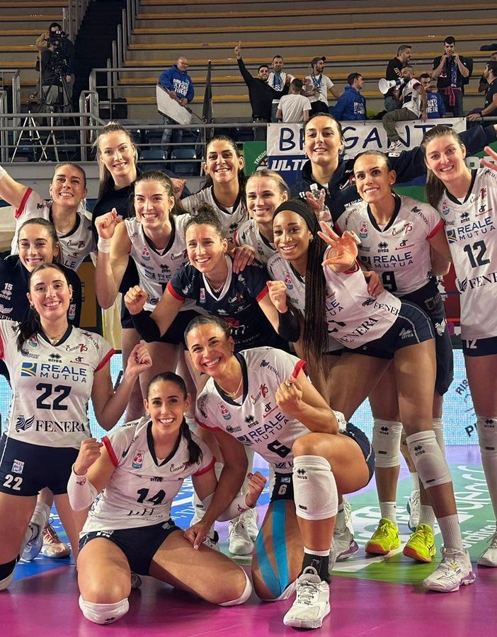 La Reale Mutua Fenera Chieri '76 supera Bergamo 3-1