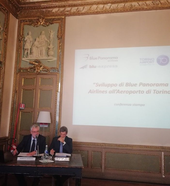 Dal 1° ottobre si vola da Torino a Roma con Blue Panorama