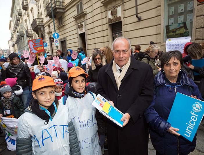 Un corteo festante di bambini invade Palazzo Lascaris. Boeti: &quot;I figli rappresentano la cosa più importante che abbiamo&quot;