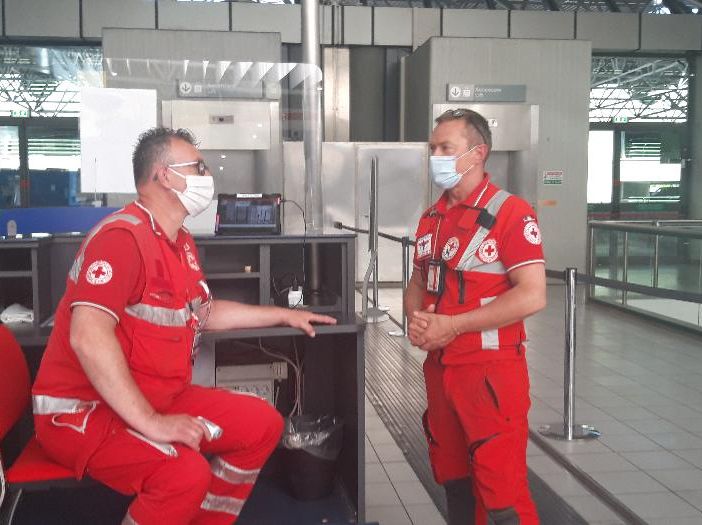 Croce Rossa Italiana Comitato di Torino e Torino Airport: rinnovata la collaborazione per la sicurezza di passeggeri e operatori nel contenimento dell’emergenza Covid-19