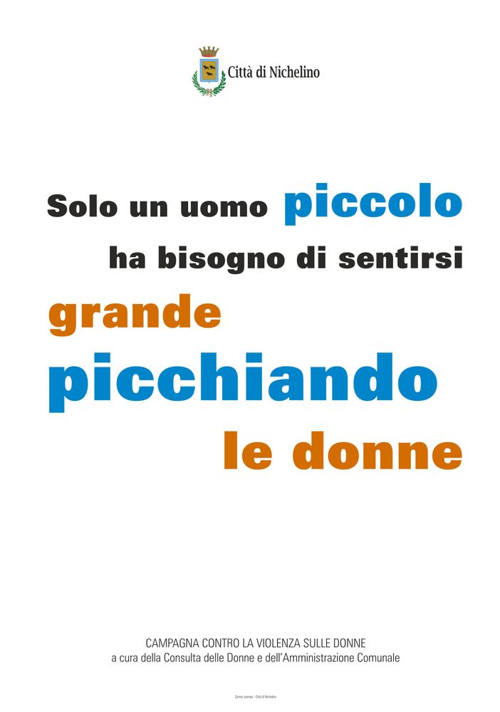 Nichelino dice no alla violenza sulle donne