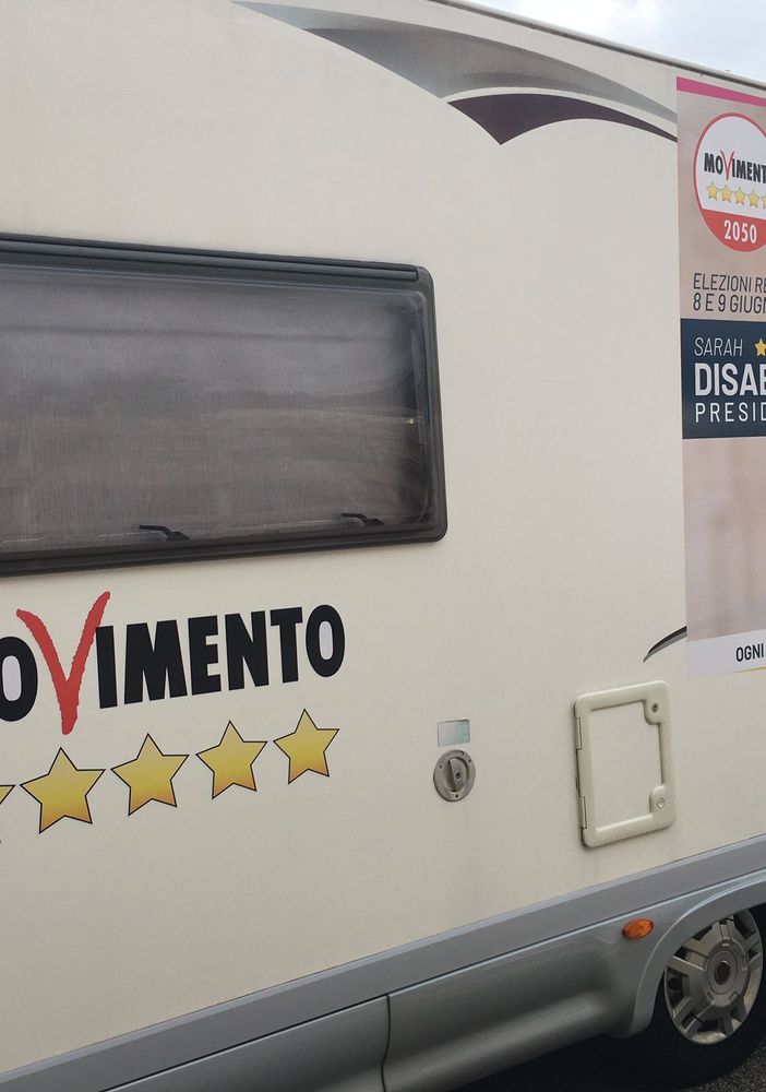 Parte il Tour Elettorale del M5S: in camper attraverso il Piemonte per sostenere Sarah Disabato