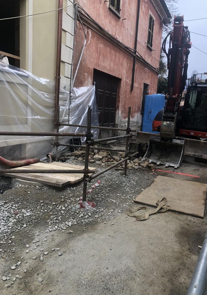 Il cantiere Smat a Cavoretto