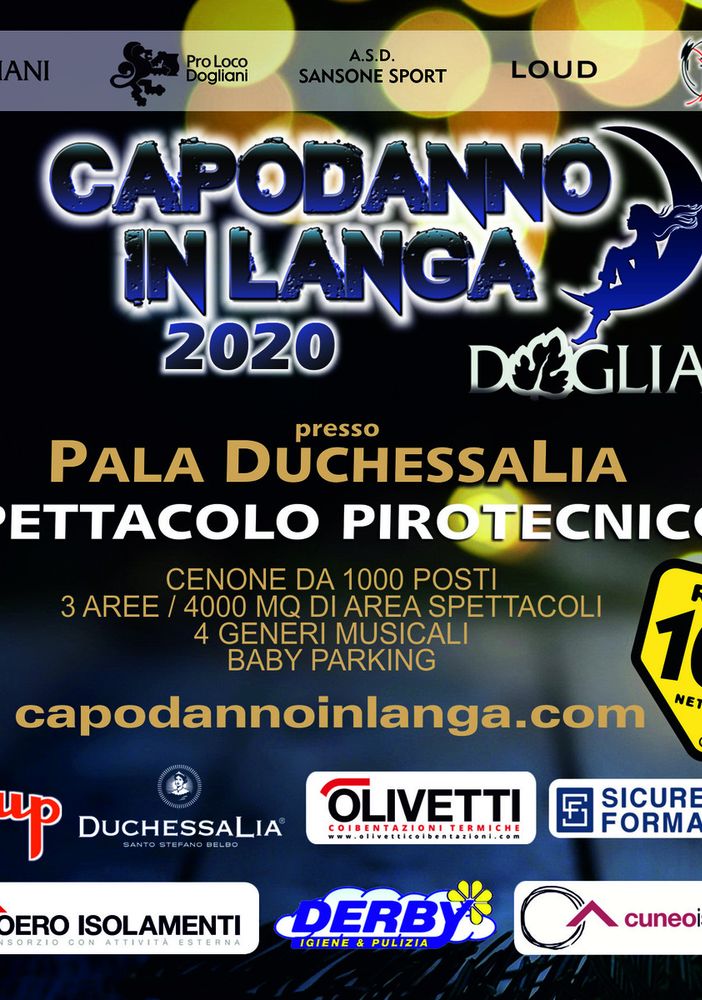 Dogliani: tutto pronto per il Capodanno in Langa