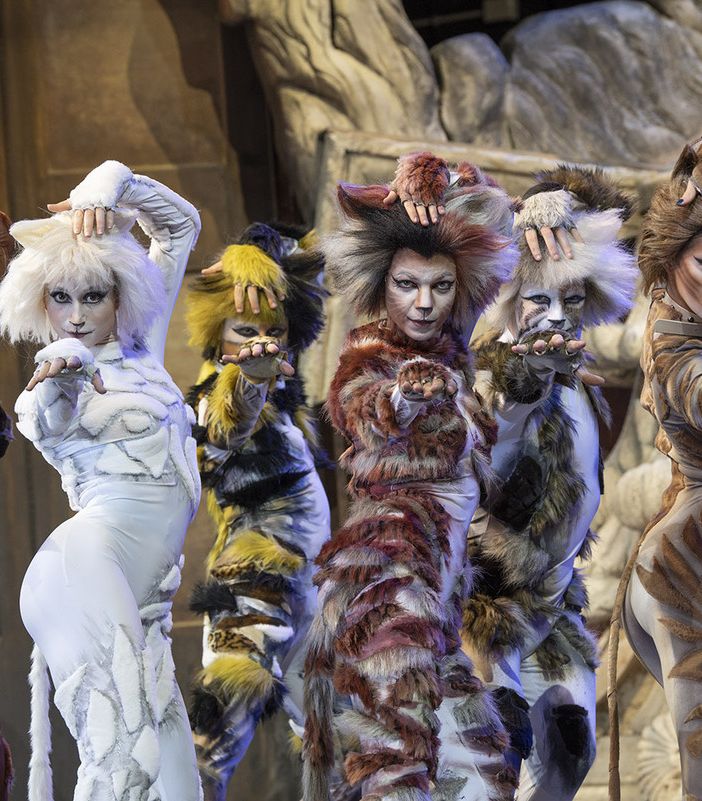 &quot;Cats&quot;, al Colosseo il 5 dicembre 2023 (foto Gianluca Saragò)