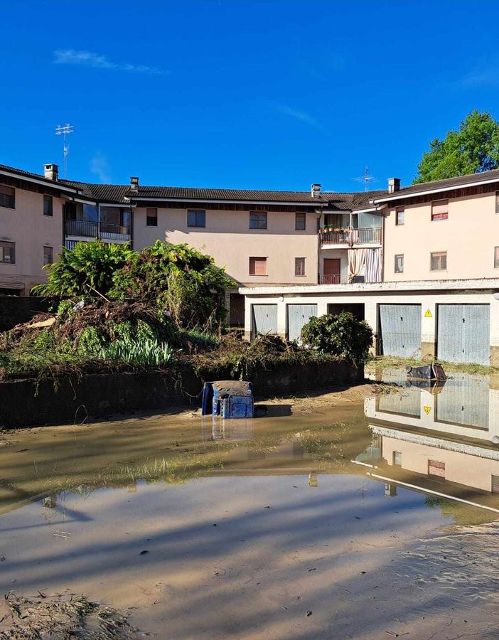 Dopo l'alluvione, sopralluogo del Presidente Atc Pedrini a Cavagnolo
