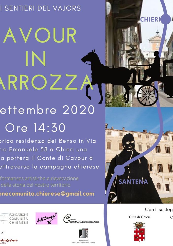 Chieri si regala un viaggio in carrozza lungo il Vajors e nelle bellezze del territorio