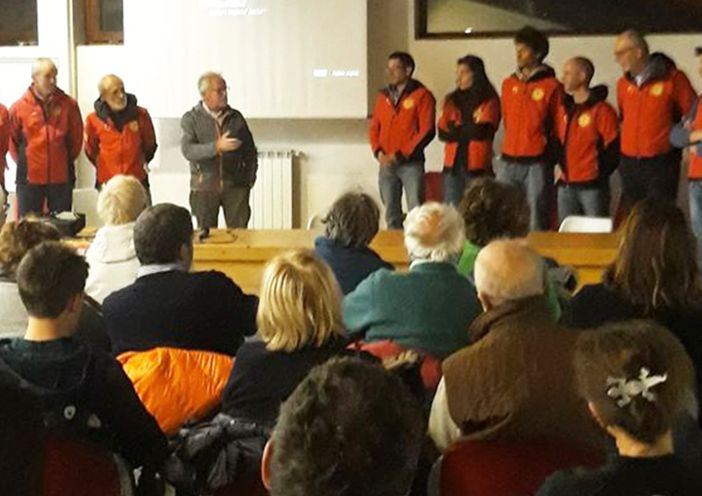 Cesana, serata divulgativa organizzata dal Corpo Nazionale del Soccorso Alpino