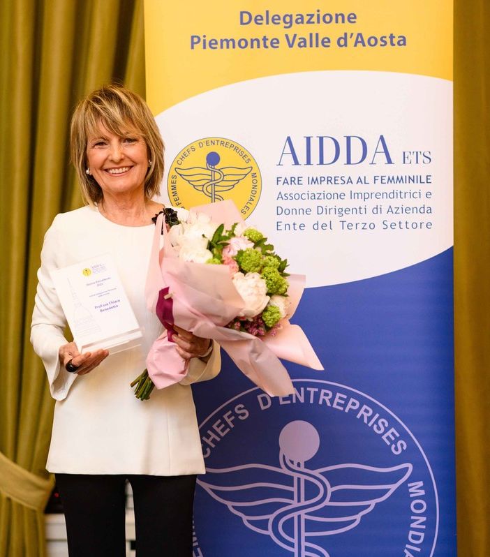 Alla ginecologa Chiara Benedetto il premio Donna d'Eccellenza 2025