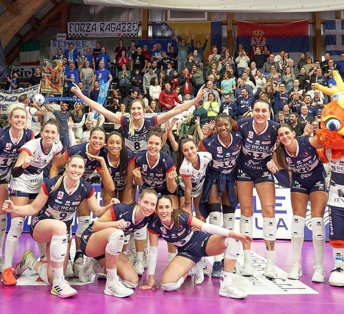 La Reale Mutua Fenera Chieri ’76 torna al successo in campionato con un 3-0 su Vallefoglia