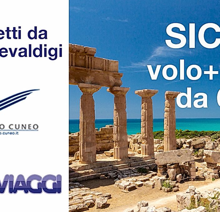 Parti dall’Aeroporto di Cuneo per le tue vacanze in Sardegna, Puglia e Sicilia