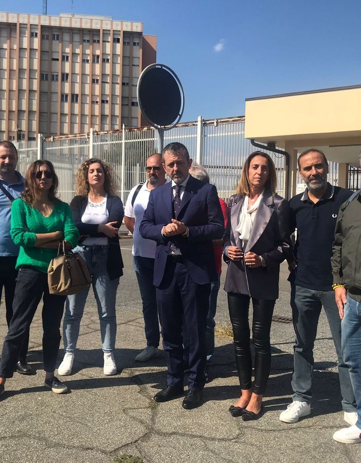 Chiorino e FdI visita carcere Vallette