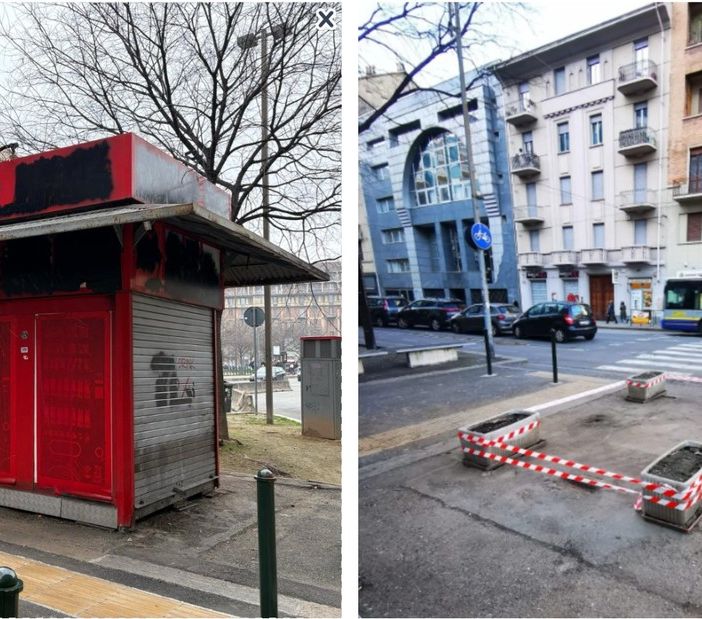 Addio al chiosco abbandonato di piazza Carducci