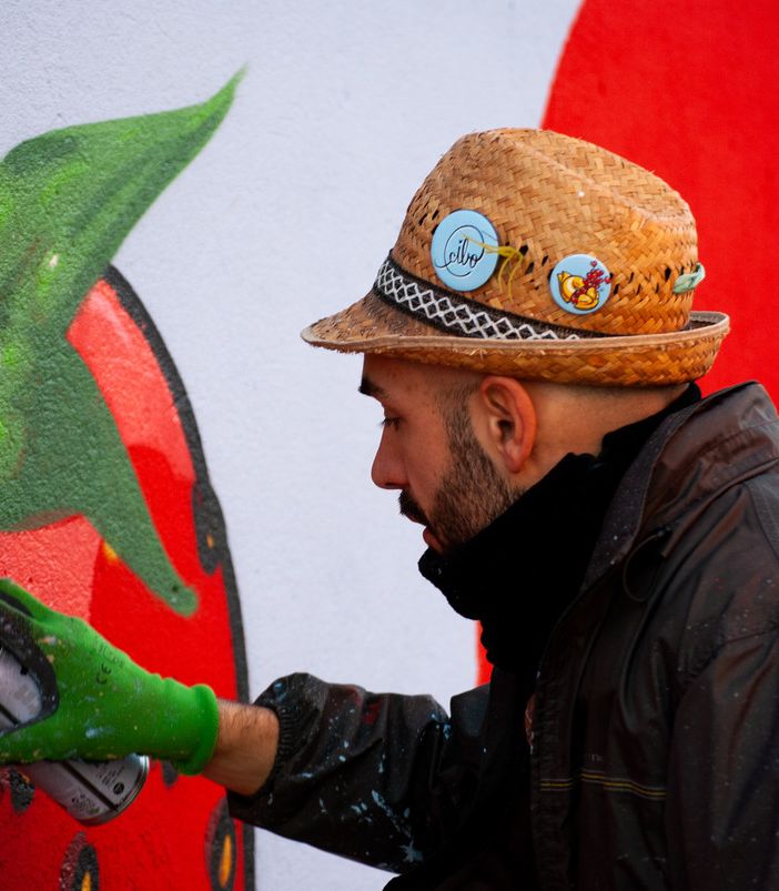L'urban artist Cibo
