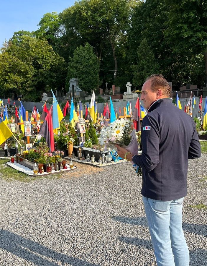 Il presidente Cirio a Leopoli, in Ucraina