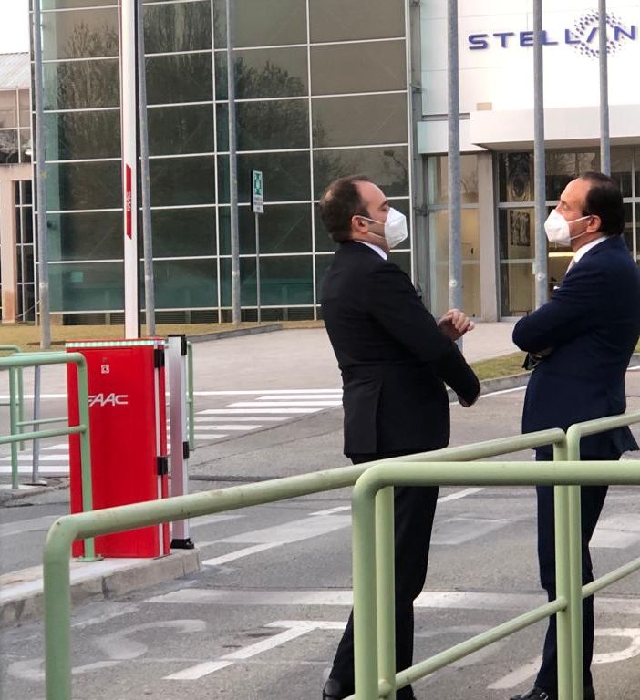 Cirio e Lo Russo dopo l'incontro con Stellantis