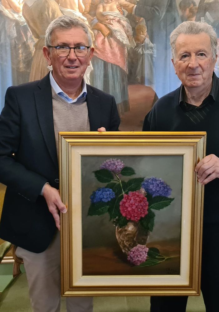 Donato al Comune di Chivasso un dipinto di Lorenzo Bena