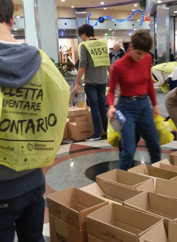Domani la 21esima giornata nazionale della Colletta Alimentare