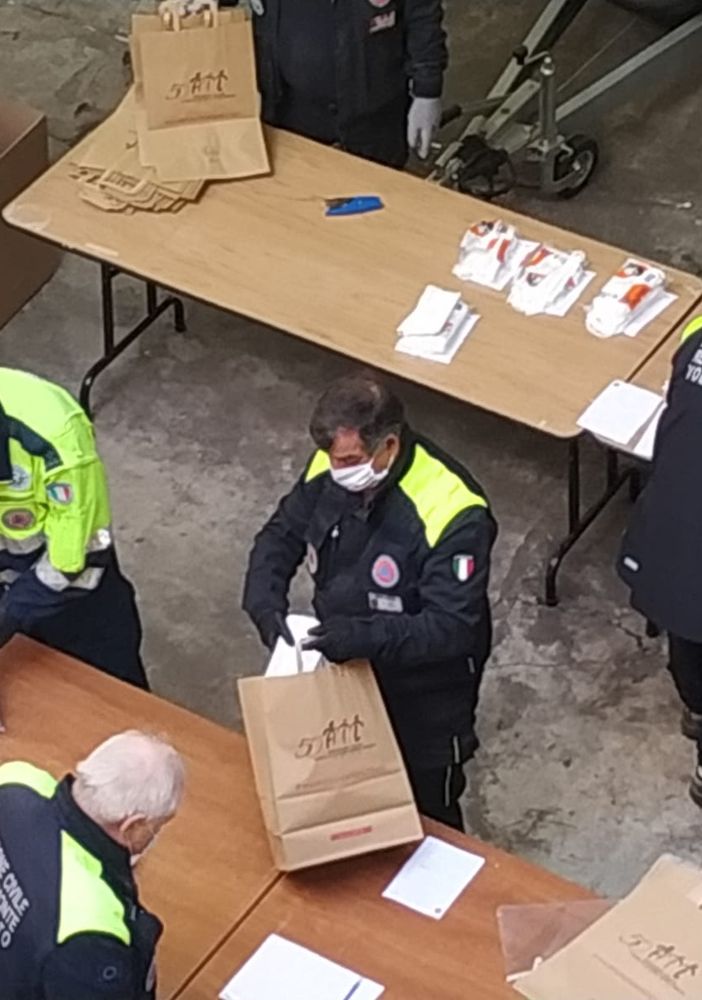 Coronavirus, 62 giorni di impegno per i volontari della Protezione civile di Torino