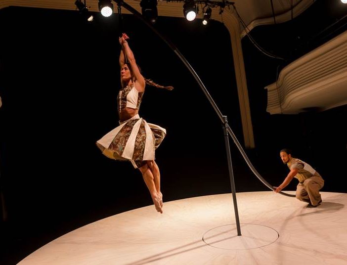 Circo contemporaneo: in scena al teatro café Muller &quot;Flora#1&quot; della compagnia Duo Kaos