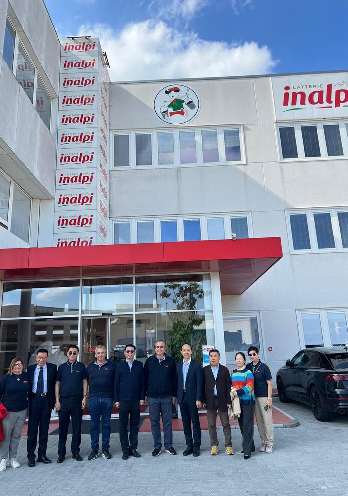 Il Console Generale di Cina in visita agli stabilimenti Inalpi