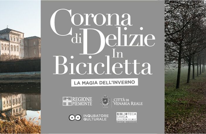 Venaria Reale, si inaugura la mostra fotografica “Corona di Delizie in Bicicletta. La magia dell’inverno”