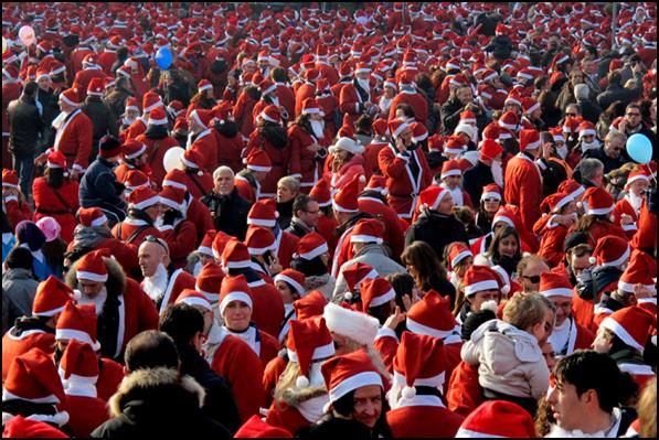 Regina Margherita, attesi migliaia di Babbi Natale