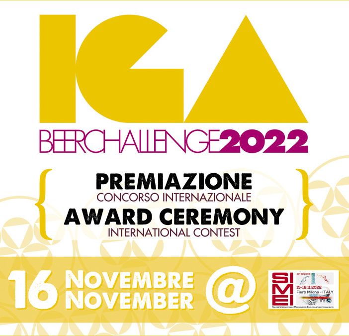 IGA Beer Challenge 2022: domani la premiazione del concorso internazionale dedicato alle Italian Grape Ale, sostenuto dal nostro gruppo editoriale