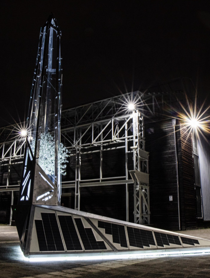 All'Envi Park la nuova opera d'arte pubblica sostenibile &quot;Cristallo di Luce&quot;
