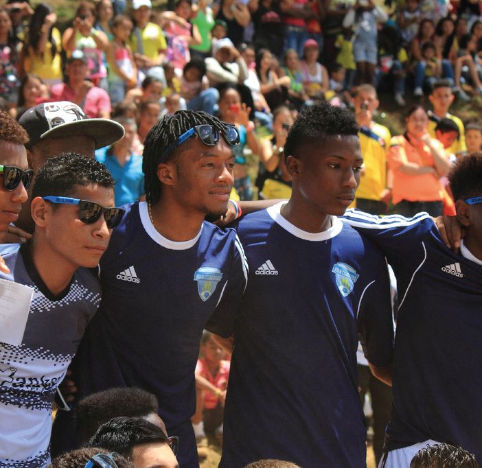 Juan Cuadrado e le stelle dello sport a sostegno dei bambini colombiani