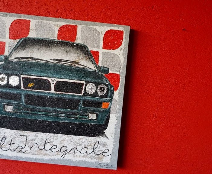 #Thatsmotoringart, le opere di Stefano Berardino in mostra alla Mirafiori Gallery