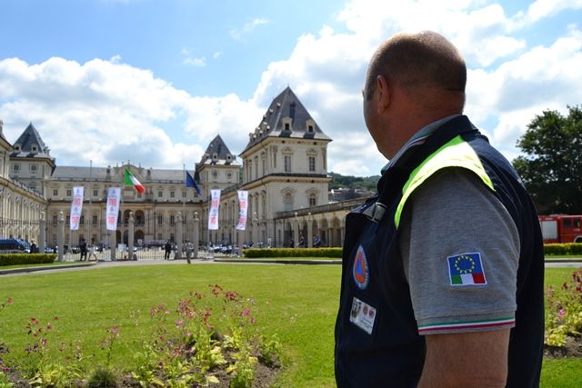 Torino, il contributo della protezione civile al Salone dell'auto