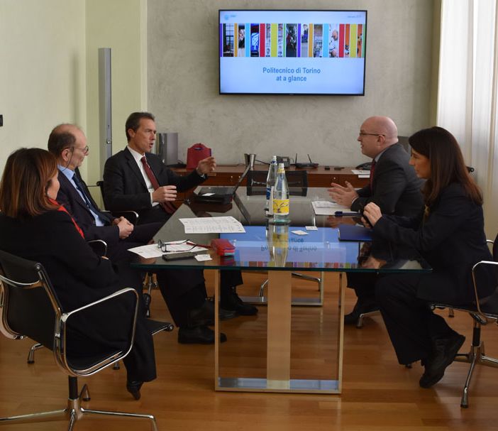 Il Console generale degli Stati Uniti in visita al Politecnico di Torino