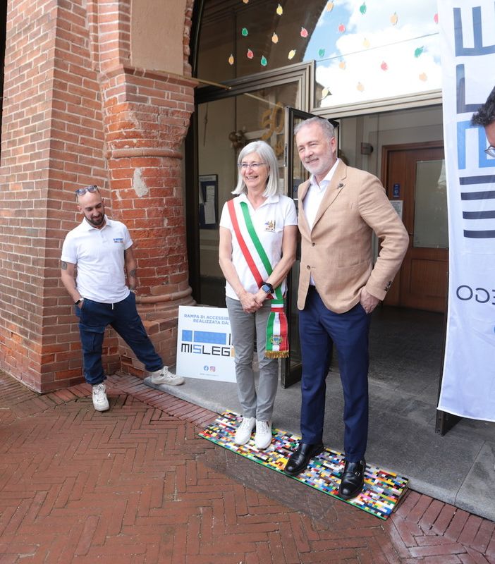 Quando le barriere si superano coi Lego. Damilano (Forza Italia): “L’inclusione si costruisce mattoncino su mattoncino” [VIDEO]