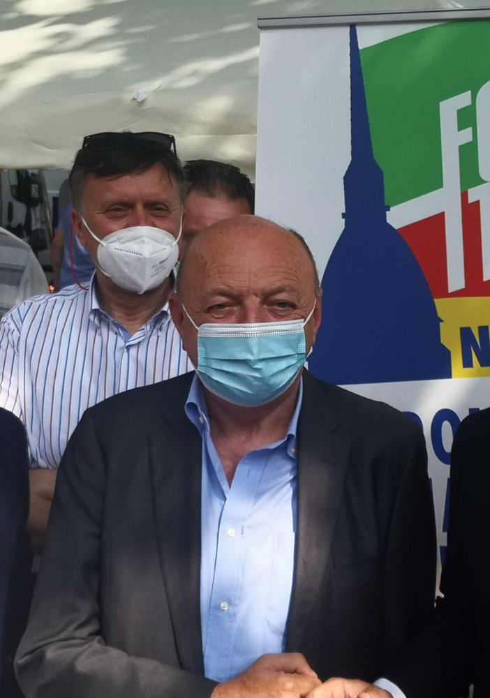 Rosso, Pichetto e Damilano