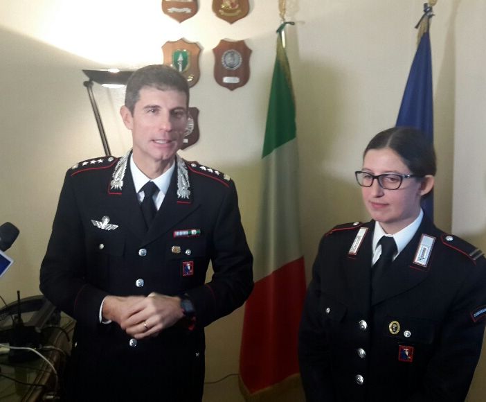 Michela Balangero è il primo comandante di stazione donna in provincia di Torino
