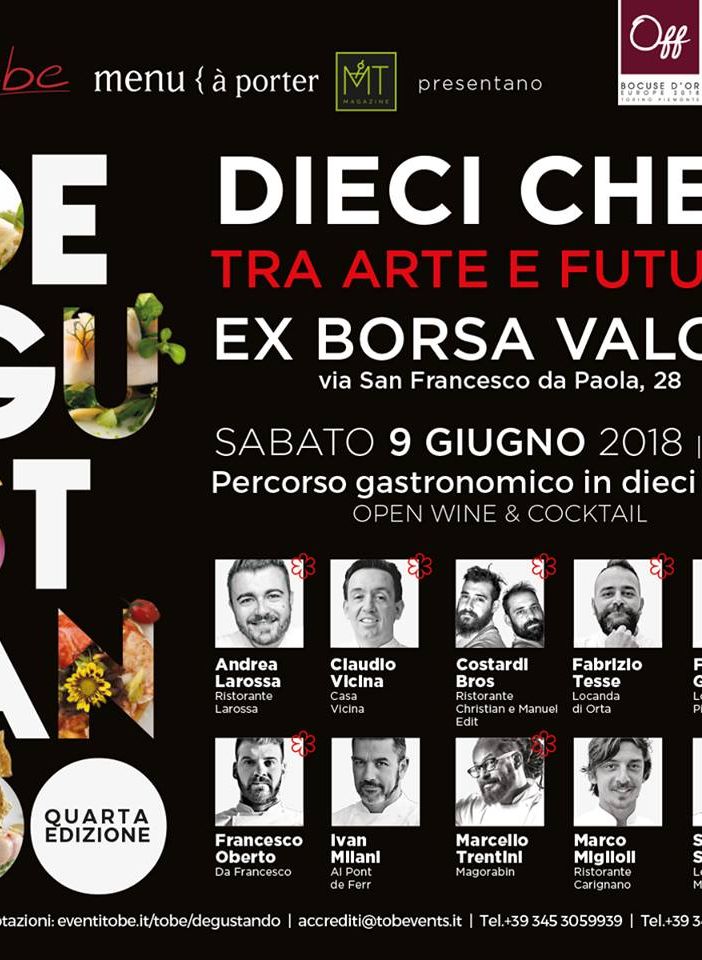 Bocuse Off, torna Degustando: dieci chef tra arte e futuro