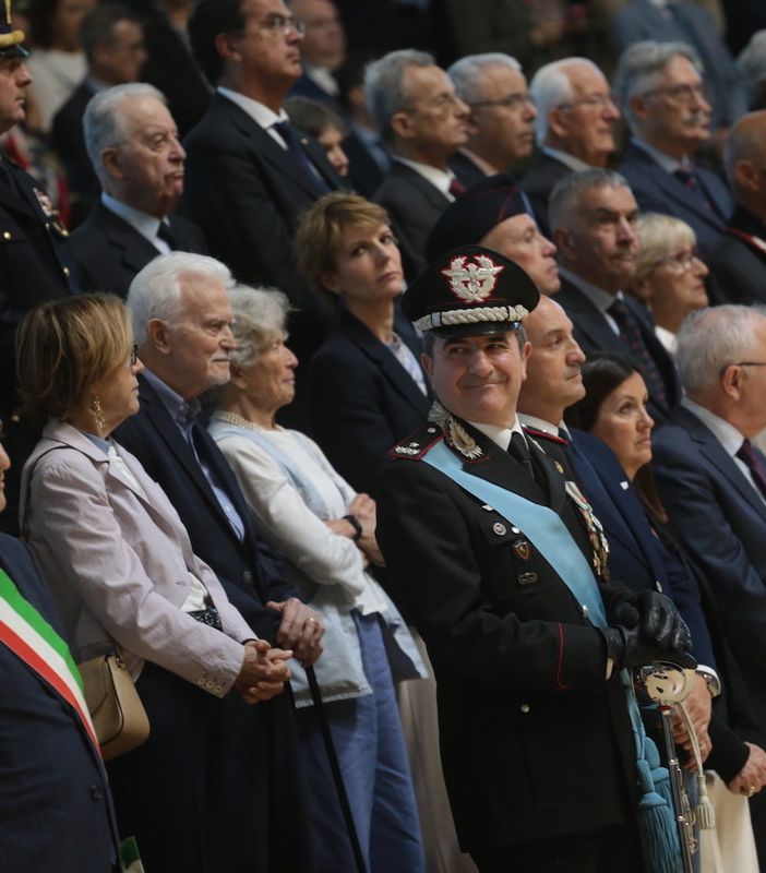Di Stasio con autorità e istituzioni