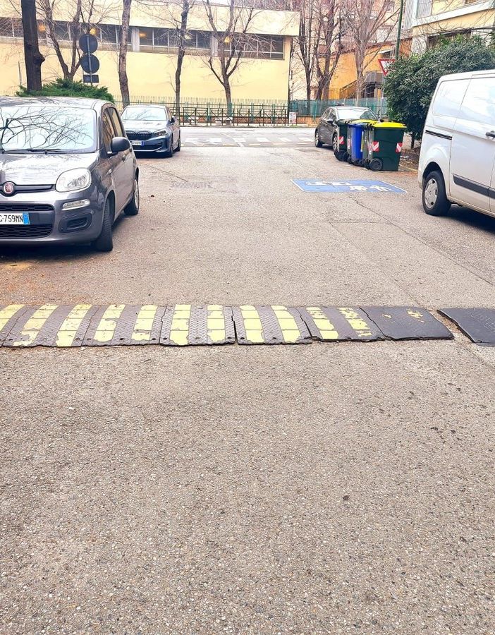 Le condizioni dei dossi di via Malta
