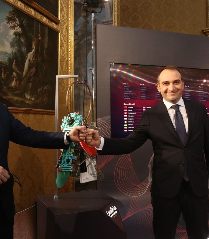 Eurovision, cerimonia a Palazzo Madama