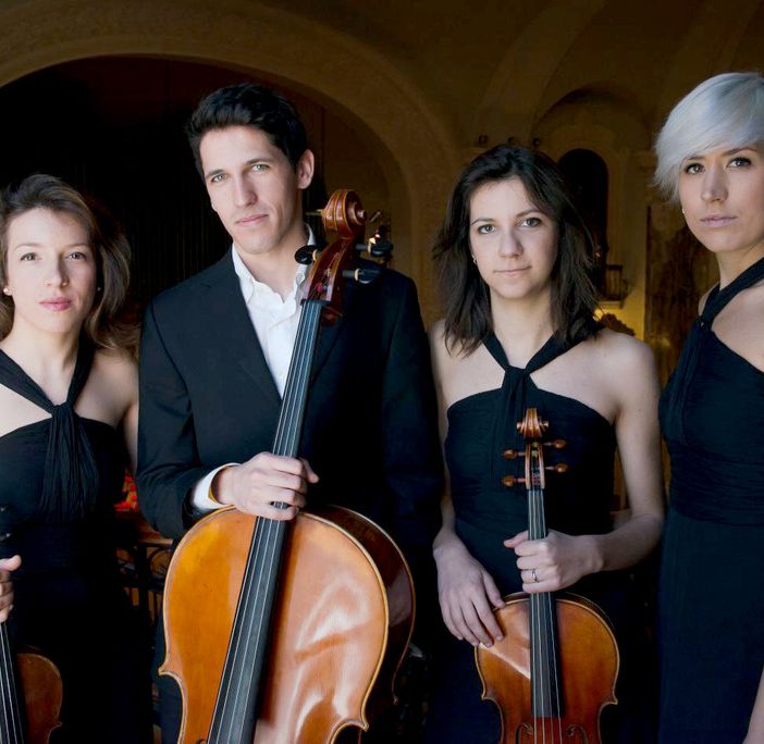 Il Quartetto Echos alla Tesoriera suona per Ippogrifo e il Festival Demiourgos