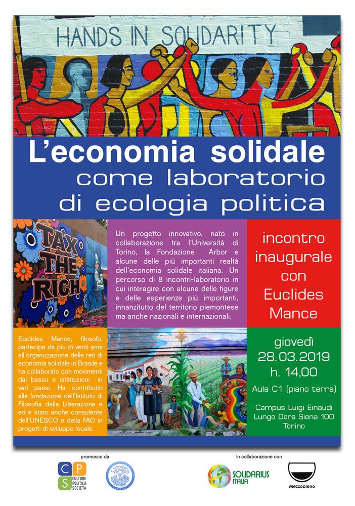 L'economia solidale come laboratorio di ecologia politica diventa un corso all'Università