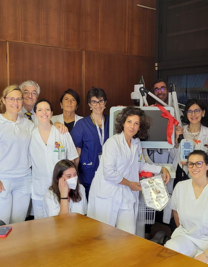 Elettroencefalografo donato da Rotary
