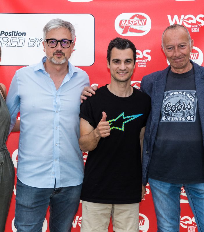 Daniel Pedrosa ospite di Raspini