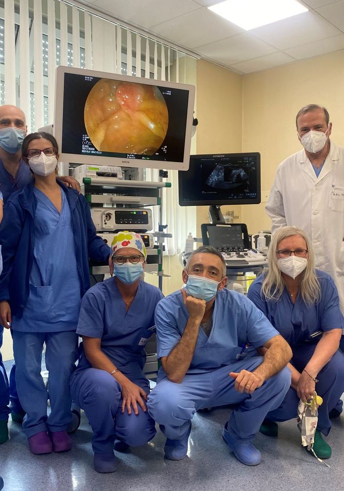 L'equipe guidata dal dottor Mazzucco a Rivoli